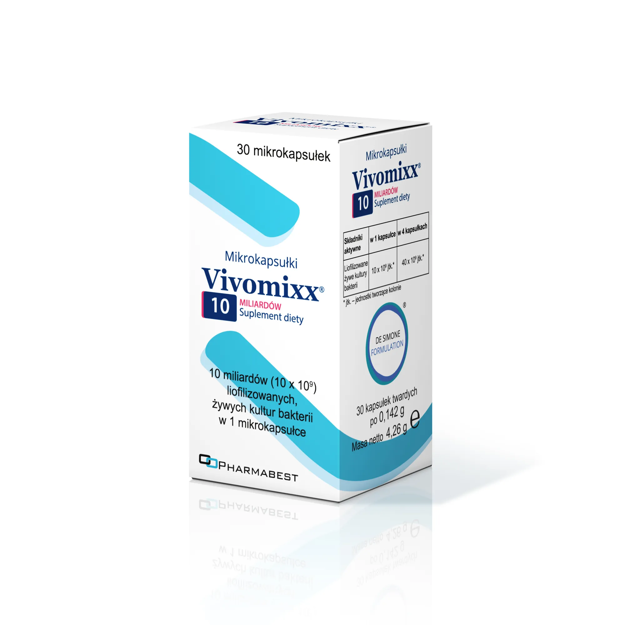 Vivomixx Micro, suplement diety, 30 kapsułek