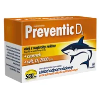 Preventic D3, suplement diety, 60 kapsułek