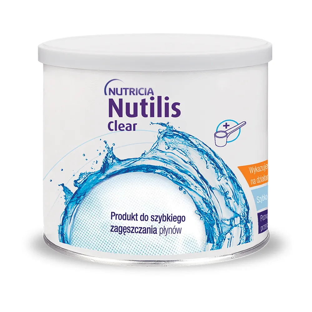 Nutilis Clear, preparat do szybkiego zagęszczania płynów, 175 g
