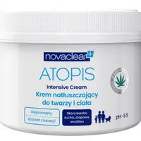 Equalan Novaclear Atopis Intensive Cream, krem natłuszczający do twarzy i ciała, 500 ml