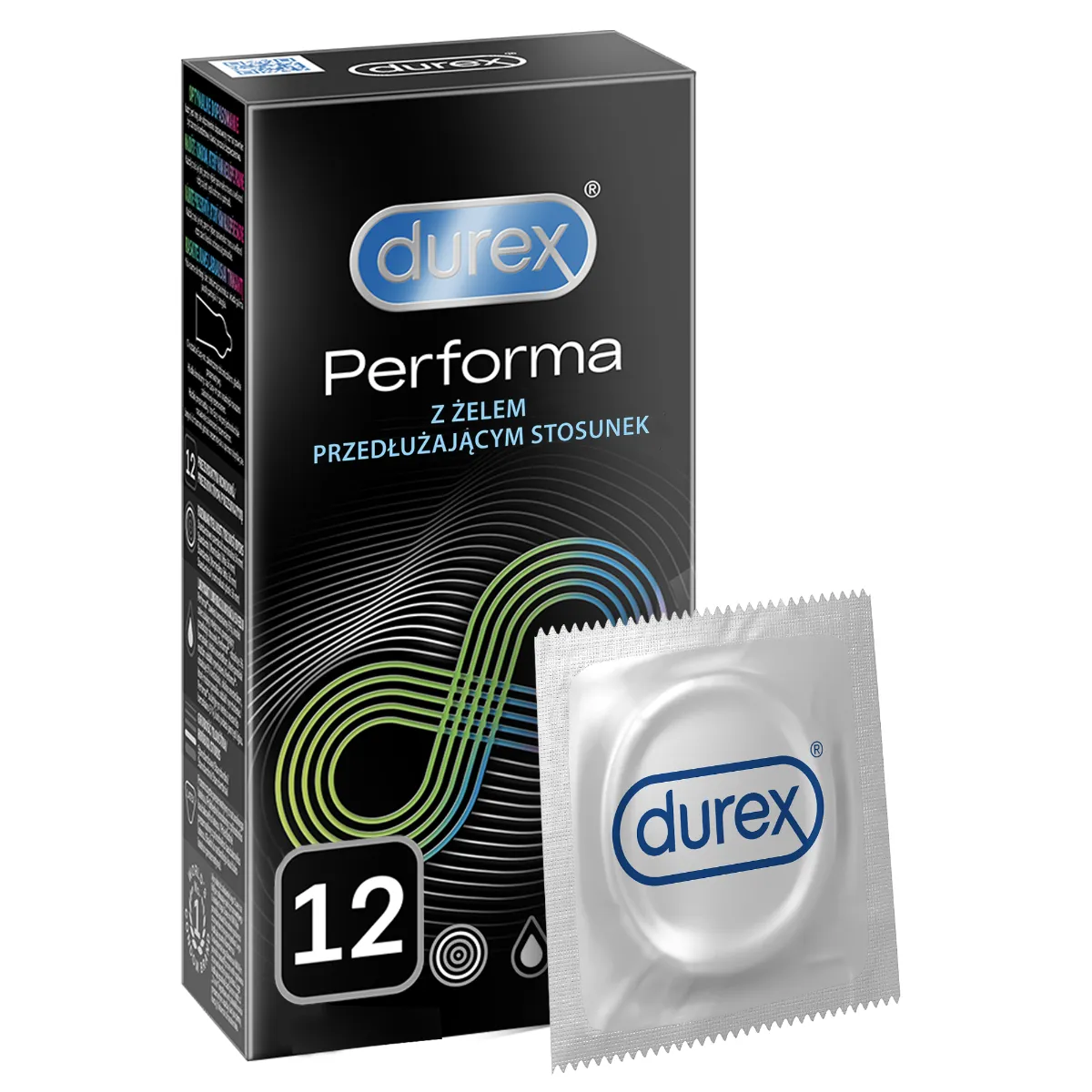 Prezerwatywy Durex Performa, 12 szt. 