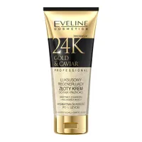 Eveline Cosmetics 24K Gold Caviar Luksusowy złoty krem do rąk i paznokci, 100 ml