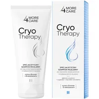 More4Care Cryotherapy, Specjalistyczny szampon micelarny do włosów zniszczonych, 200 ml