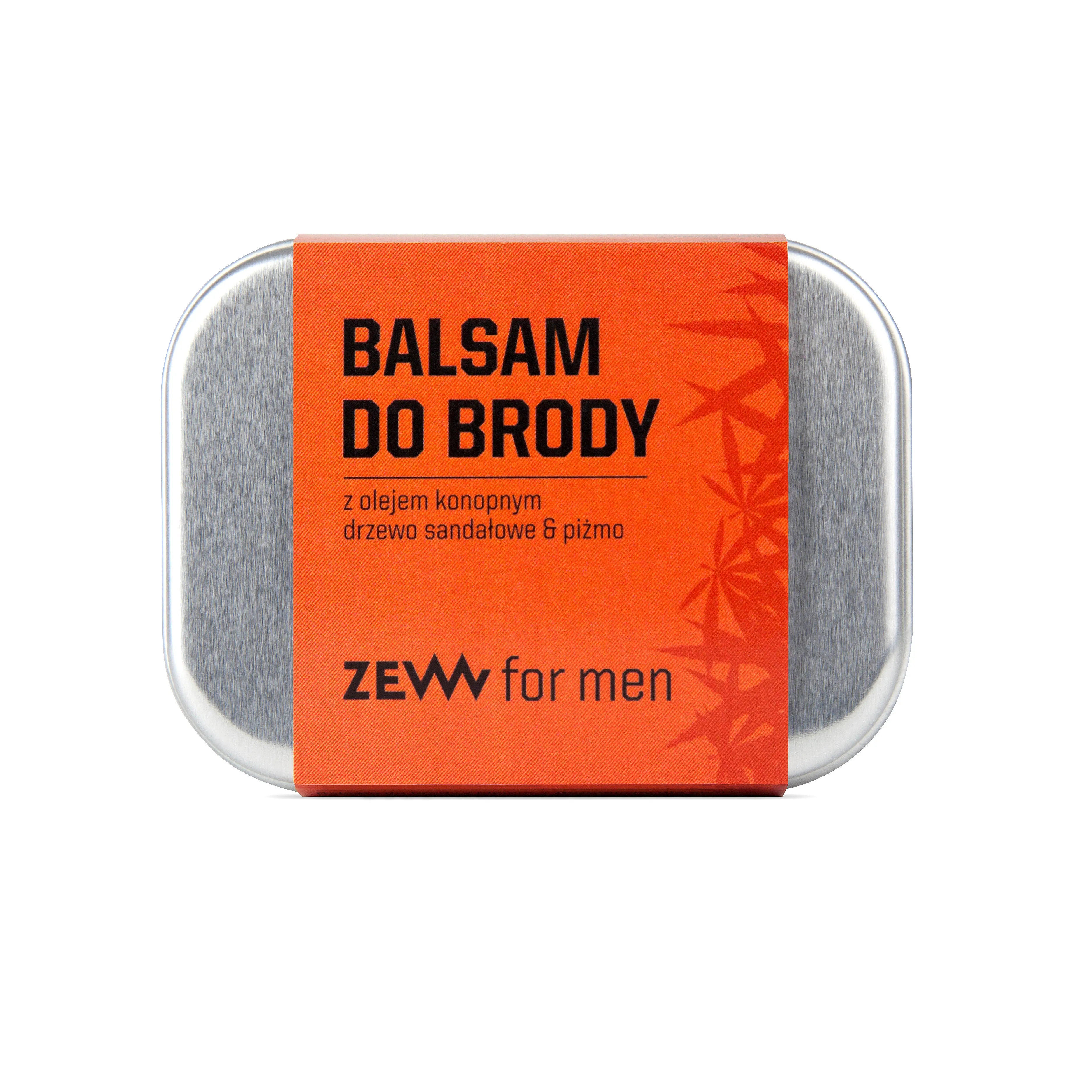 ZEW For Men Balsam do brody Olej konopny & Drzewo Sandałowe & Piżmo, 80 ml