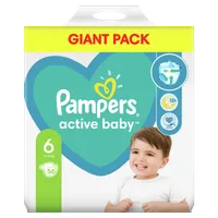 Pampers Active Baby, pieluchy rozmiar 6, 13-18 kg, 56 sztuk