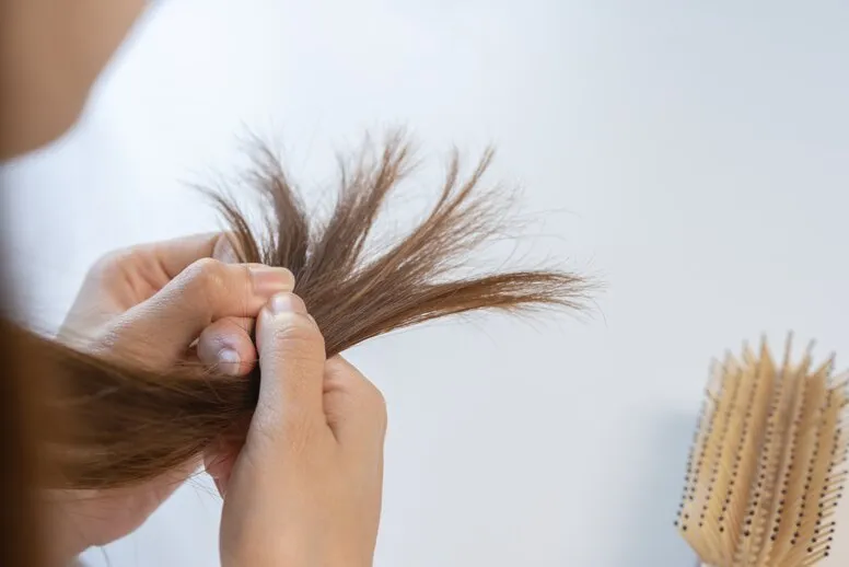 Domowe sposoby na suche końcówki włosów