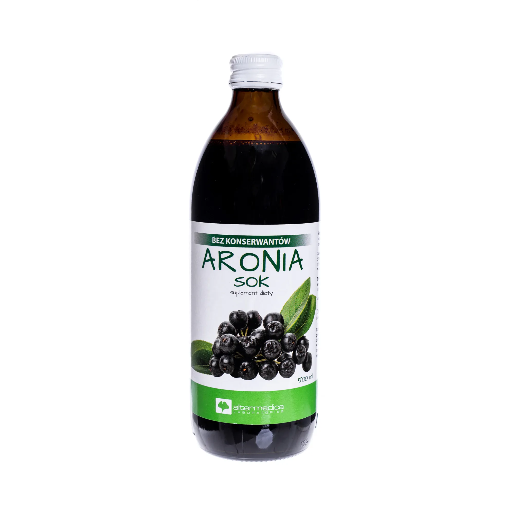 Aronia sok, suplement diety, 500 ml