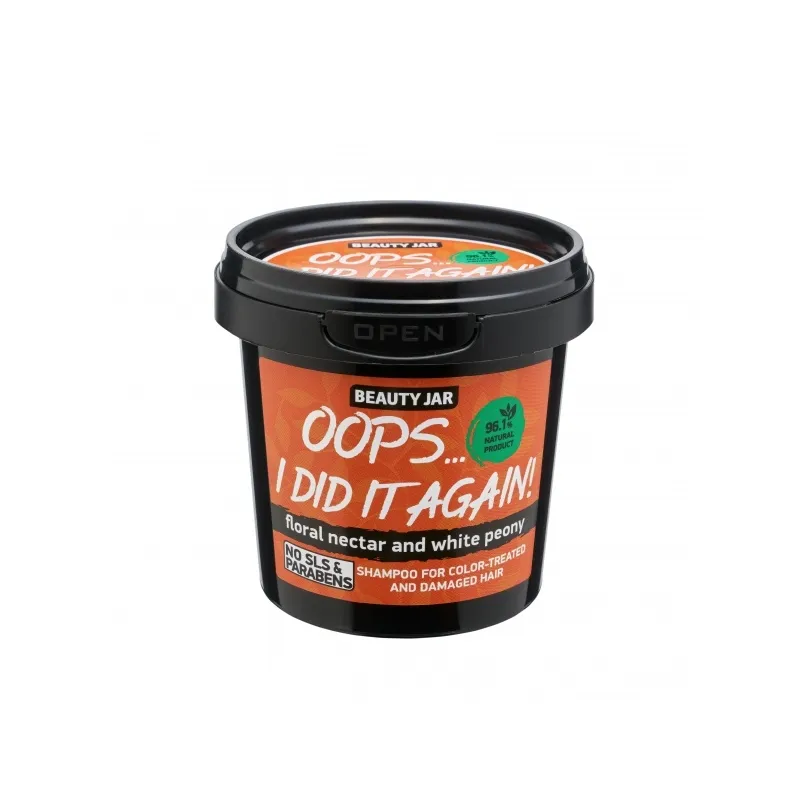 Beauty Jar Oops…I Did It Again! szampon do włosów farbowanych, 150 g