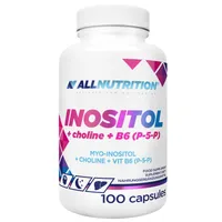 Allnutrition inositiol + choline + B6(P-5-P), 100 kapsułek