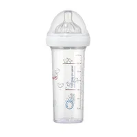 Le Biberon Français Bonjour butelka ze smoczkiem do karmienia noworodków i niemowląt 0 m+, 1 szt.