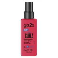 got2b got Curlz, spray do włosów nawilżający i zmiekczający włosy dla efektu plazowych fal, 150ml