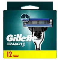 Gillette Mach3 Ostrza wymienne do maszynki do golenia dla mężczyzn, 12 szt.