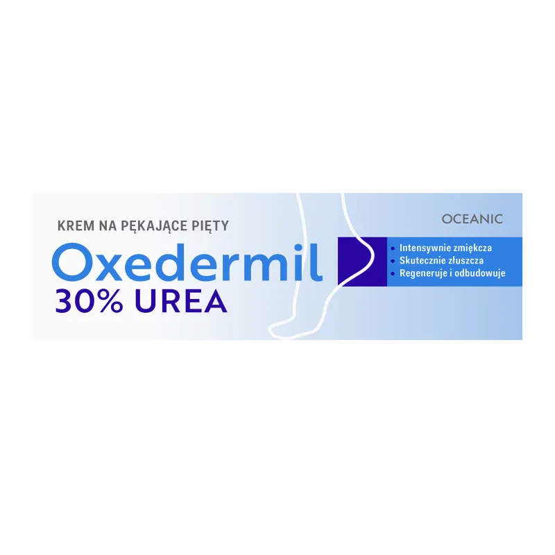 Oxedermil, krem na pękające pięty, mocznik 30% / 50 ml