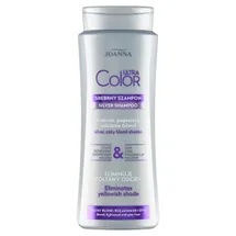 Joanna Ultra Color srebrny szampon, srebrne, popielate odcienie blond, 400 ml