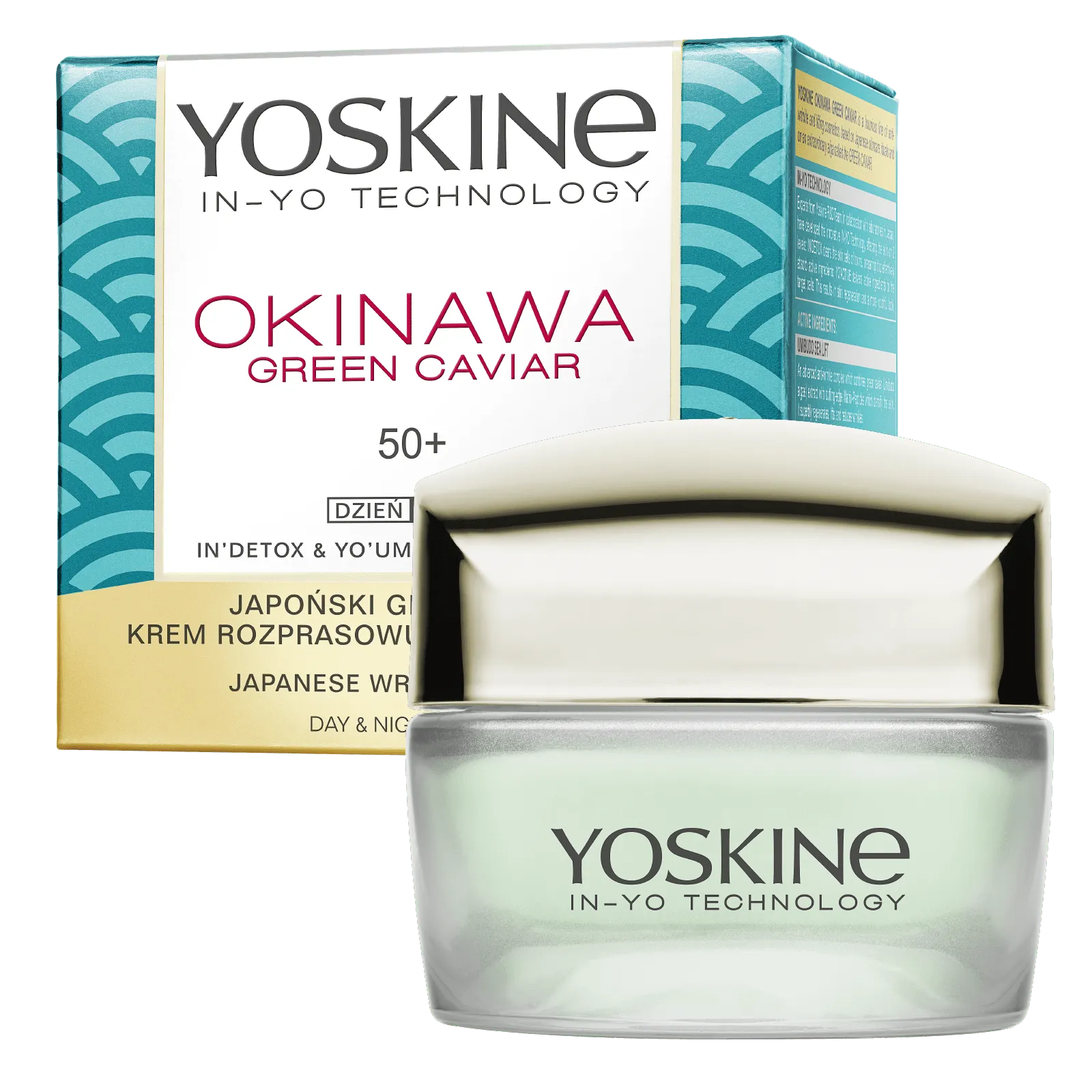 Yoskine Okinawa Green Caviar krem na dzień i noc 50+, 50 ml