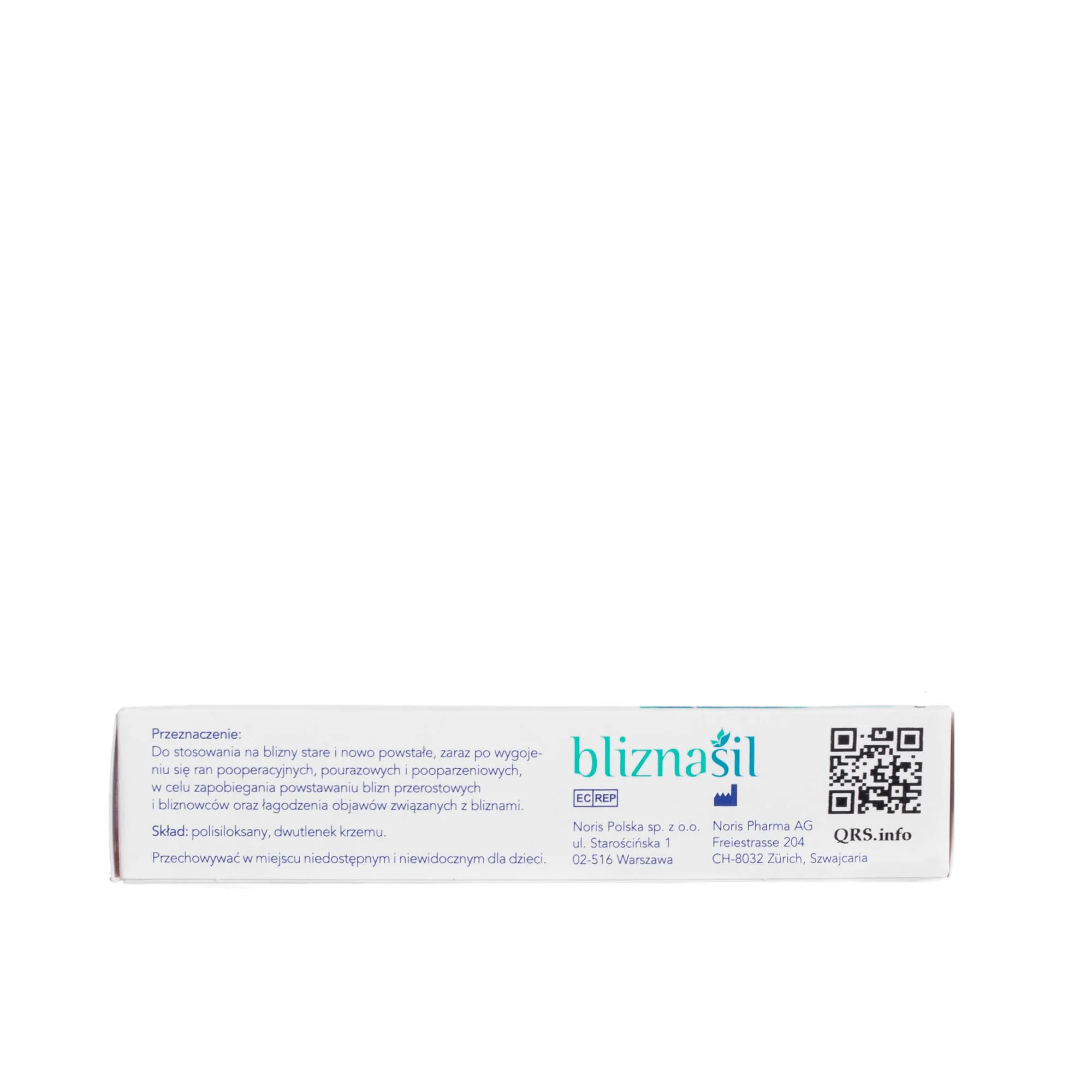 Bliznasil - żel silikonowy do leczenia blizn, 15 g 