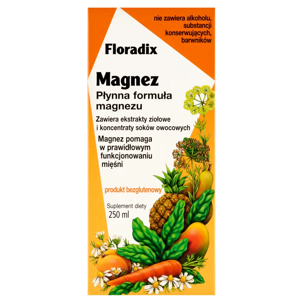 Floradix Magnez, suplement diety, 250 ml