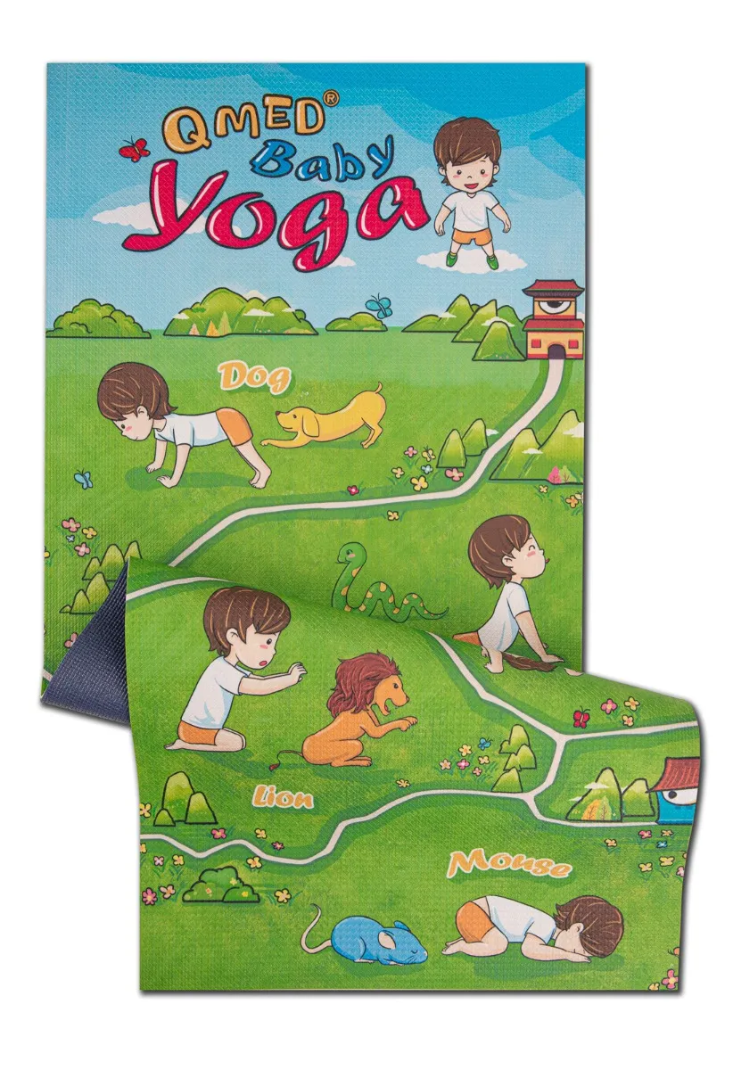 Qmed Baby Yoga mata dla dzieci, 1 szt. 
