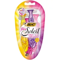 BiC Miss Soleil Colour Collection Maszynka do golenia dla kobiet, 4 szt.
