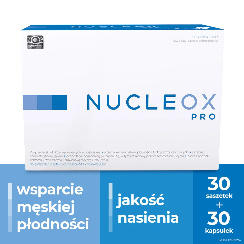 Nucleox Pro, 30 saszetek + 30 kapsułek 