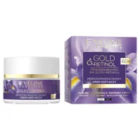 Eveline Cosmetics GOLD&RETINOL przeciwzmarszczkowy krem odżywczy 60+