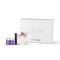 Lancome La Vie Est Belle zestaw woda perfumowana spray 50ml + Renergie Multi-Lift Ultra 15ml + Hypnose Volume-A-Porter Mascara 2ml