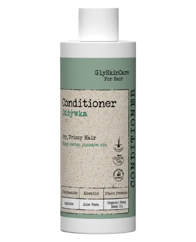 GlySkinCare For Hair Wygładzenie odżywka do włosów suchych i puszących się, 200 ml