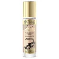 Eveline Cosmetics Variété Liquid Highlighter płynny rozświetlacz do twarzy i ciała 01, 30 ml
