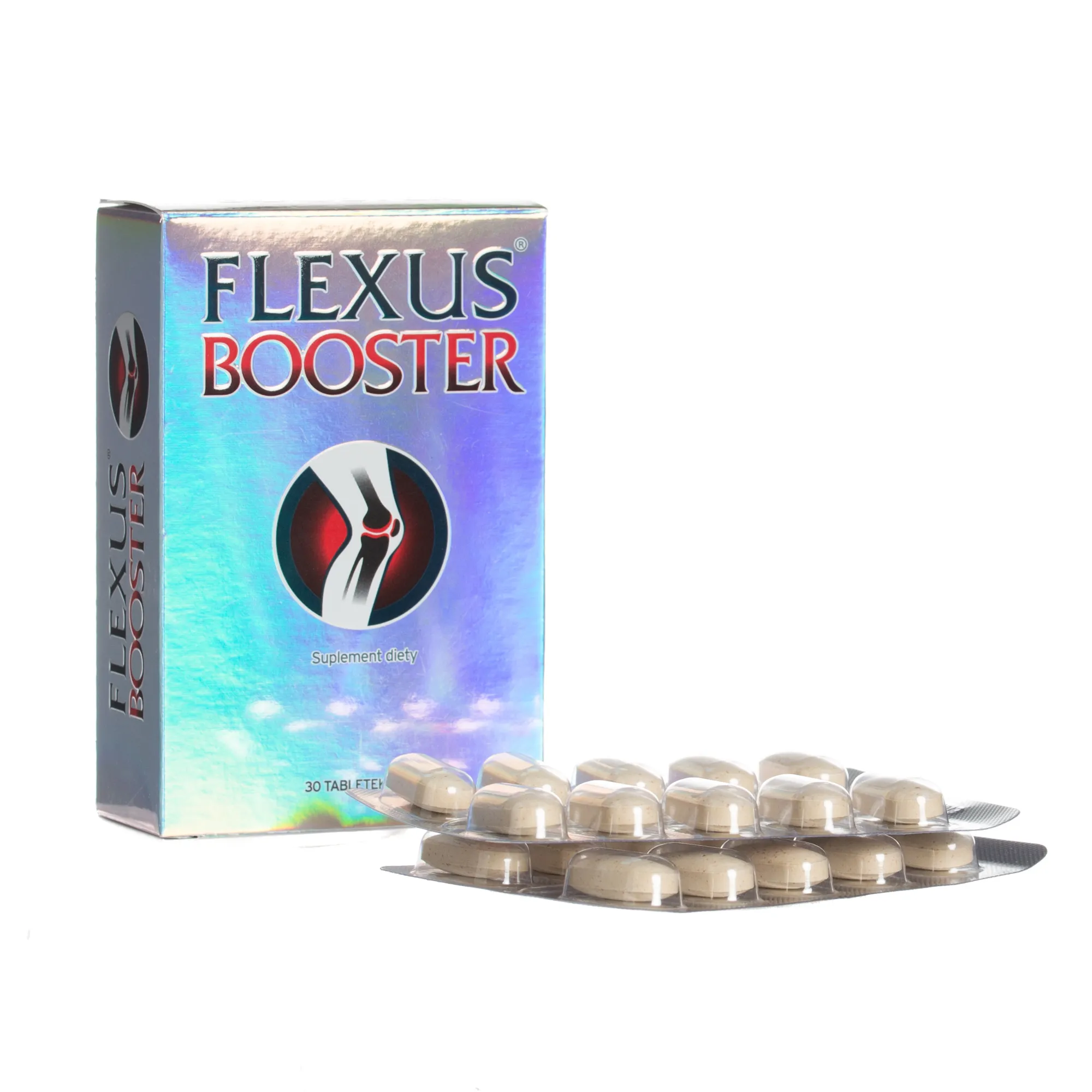 Flexus Booster, suplement diety, 30 tabletek