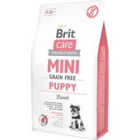 Brit Care Mini Grain-free Puppy Lamb karma dla szczeniąt, 2 kg